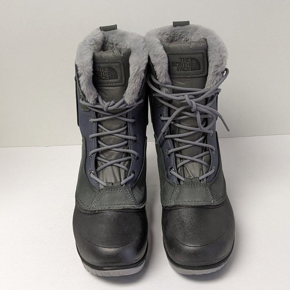 The North Face Shellista IV Mid Waterproof Snow Boots, Zinc Grey, Women's 10 - Picture 3 of 6
